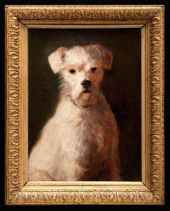 Dog Painting “Rags an Old Jack Russell Terrier, ”  Royal Academy 1903