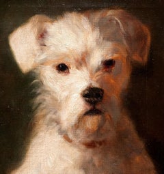 Dog Painting “Rags an Old Jack Russell Terrier, ”  Royal Academy 1903