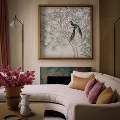 "Rêve De Mahal Left" Limited Edition Art Print by Christiane Lemieux - 30"x30