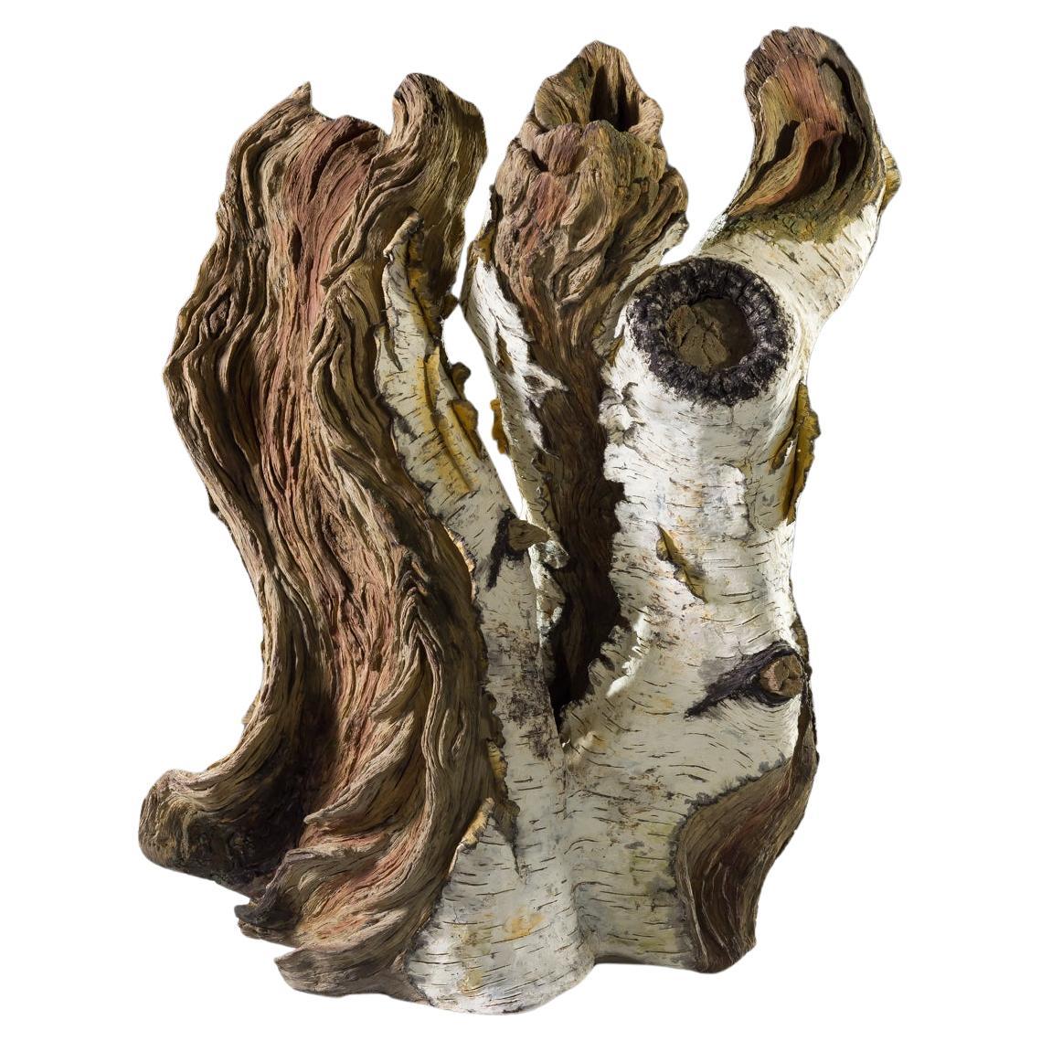 "Revealed" - Stoneware Sculpture by Eric Serritella For Sale
