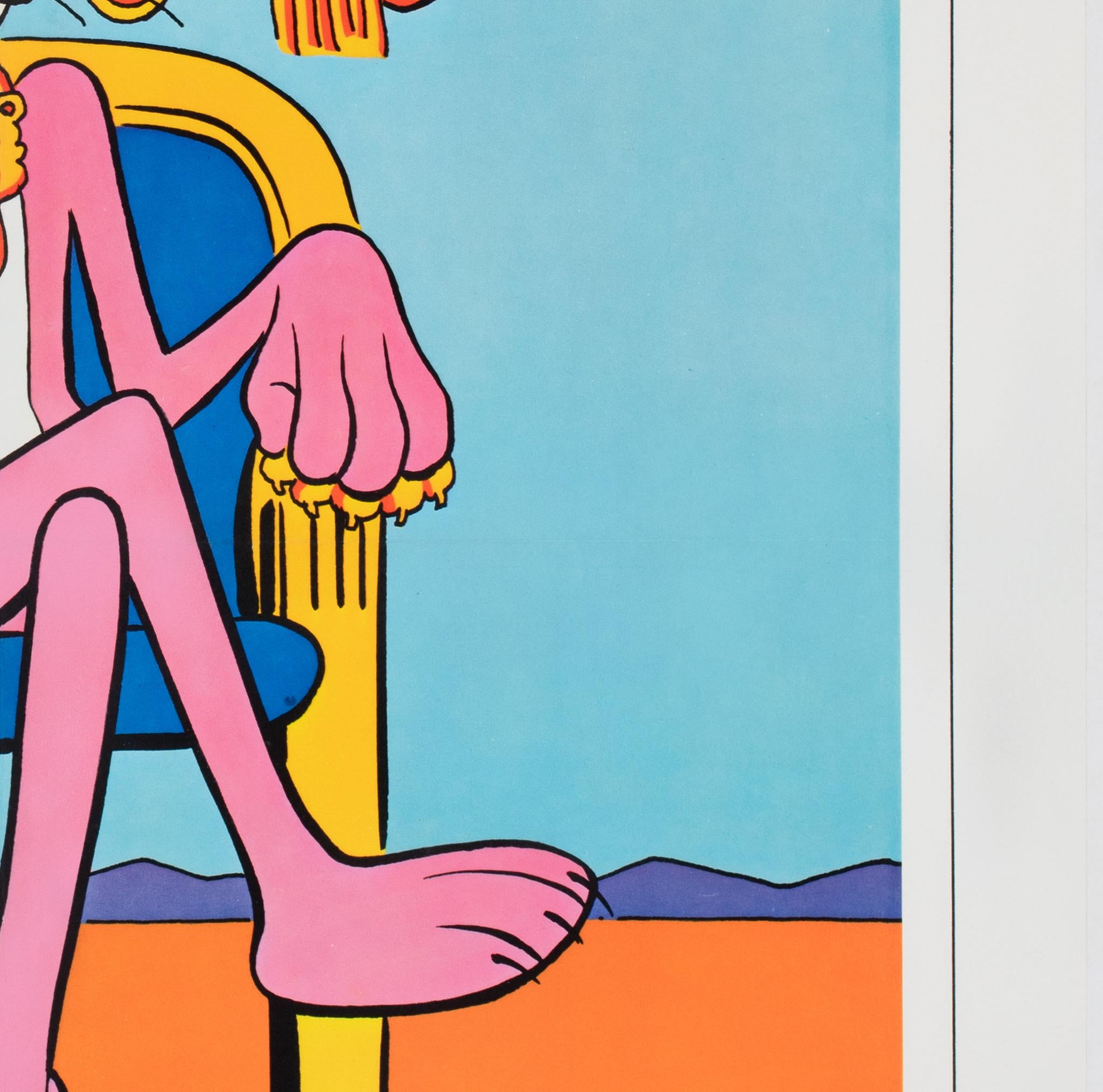 „Revenge of the Pink Panther 1987“ US 1 Blatt Filmplakat, Advanced Style B (Leinen) im Angebot