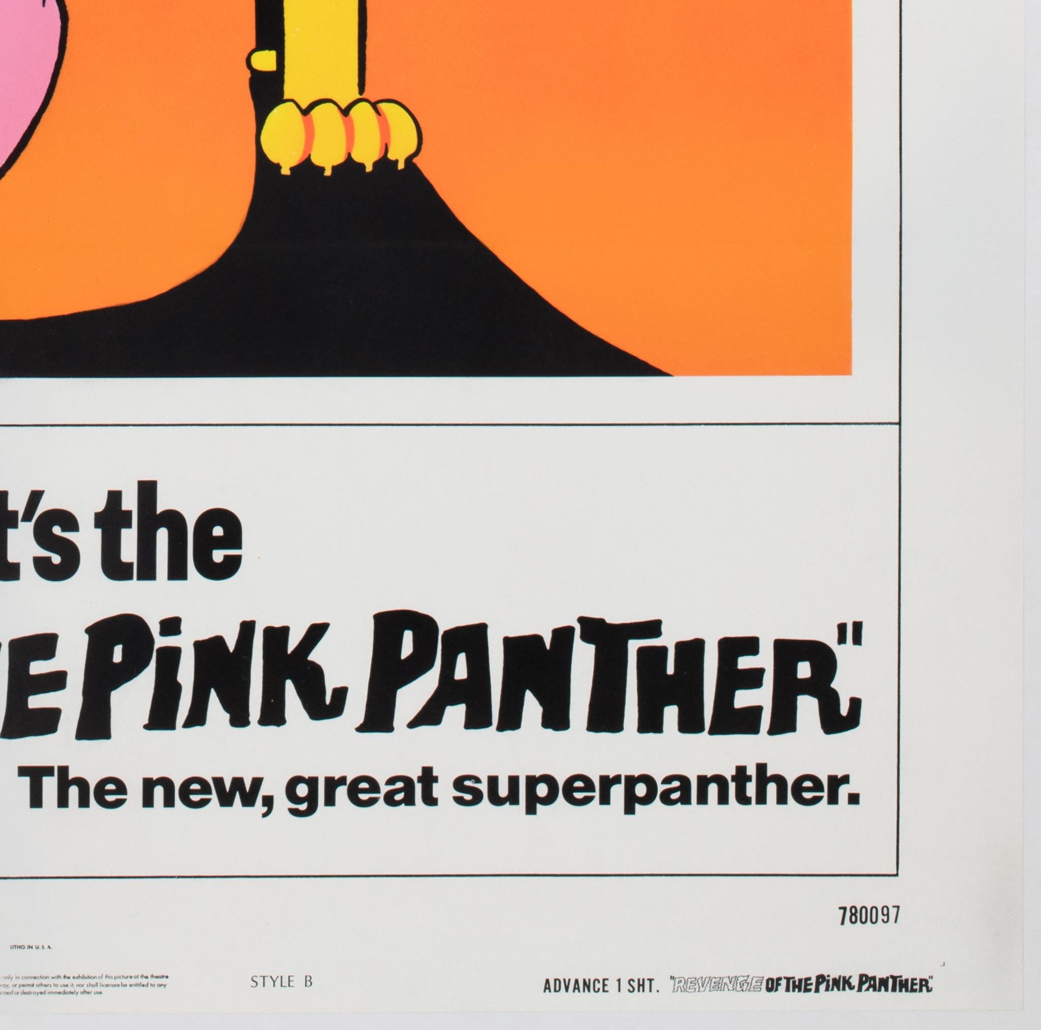„Revenge of the Pink Panther 1987“ US 1 Blatt Filmplakat, Advanced Style B im Angebot 2