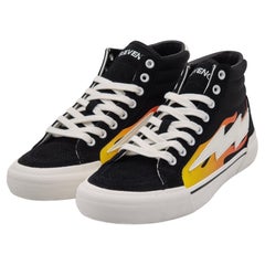 Revenge x Storm Vol. 2 Hi Top Sneakers in Black Flame