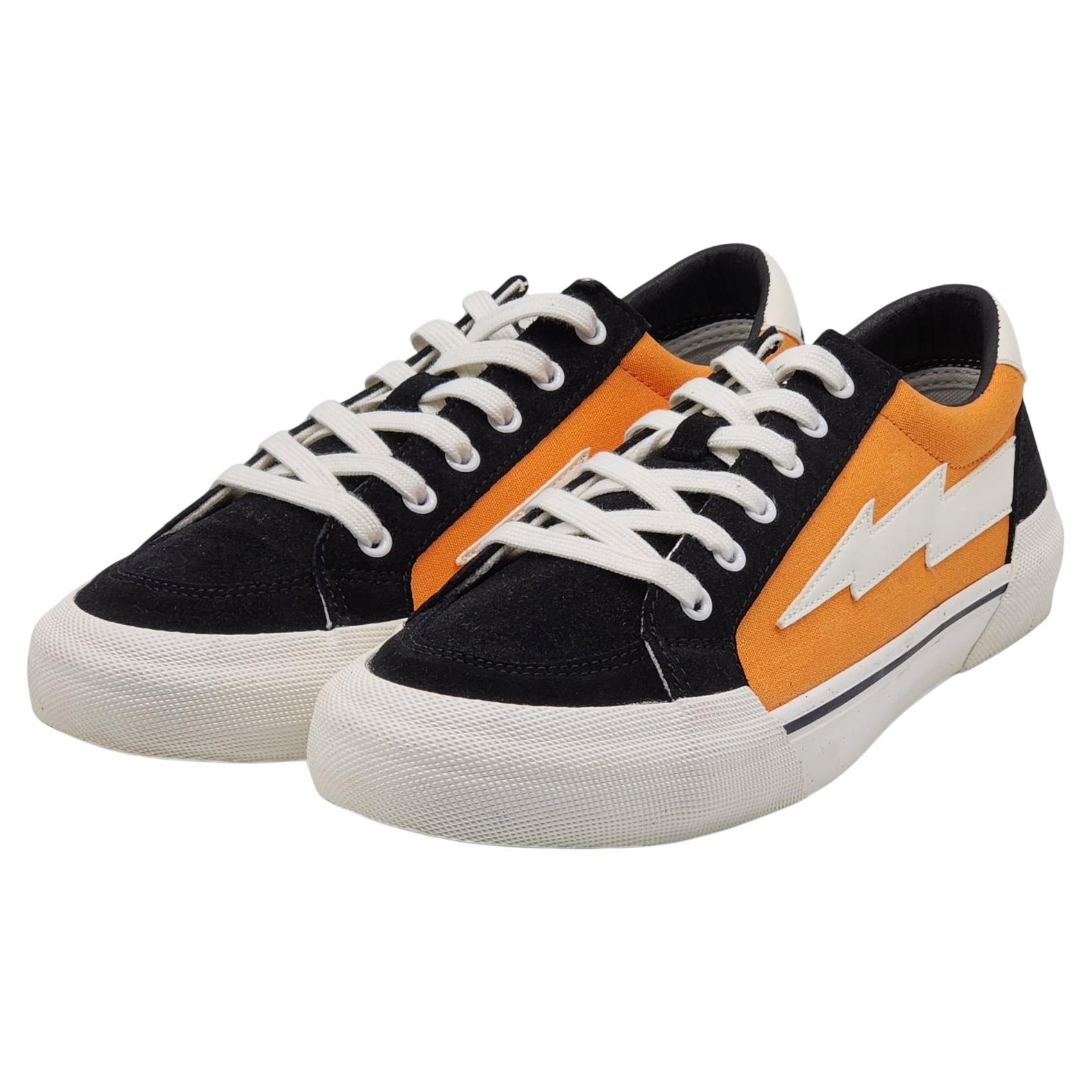 Revenge x Storm Vol. 2 Low Top Sneakers in Orange & Black For Sale
