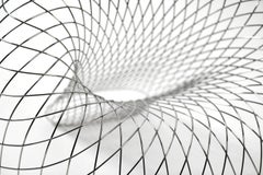 Reverb Wire Chair, Sculptural Stainless Steel Wireframe Chair by Brodie Neill