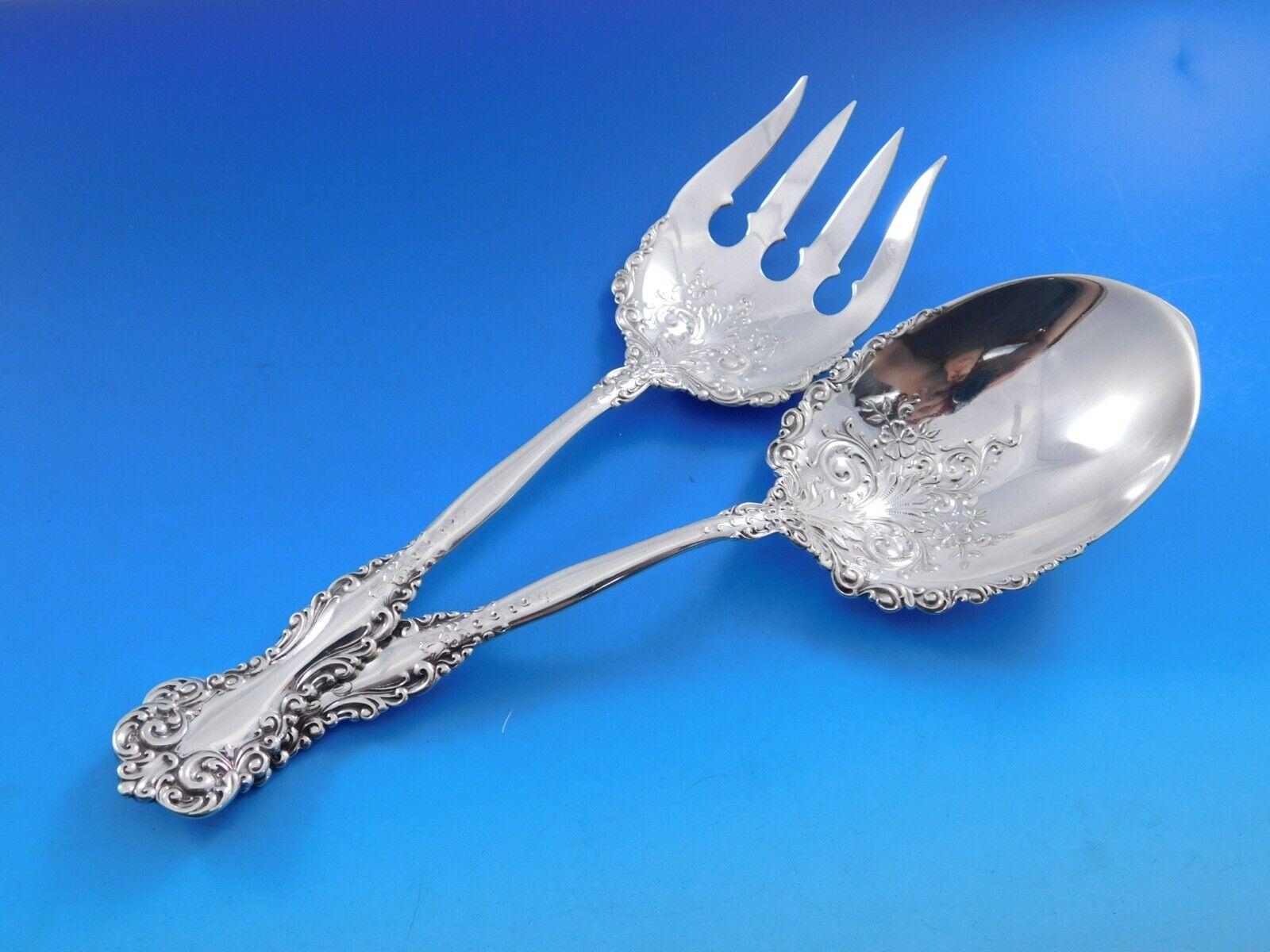 Revere by International Sterling Silber Besteck 12er Set 63 Teile Abendessen im Angebot 3