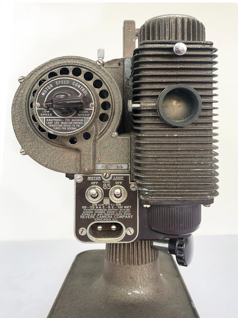 Revere Camera Co. Model 85 Reel to Reel Projector with Movies