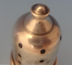 Revere Sterling Silver Salt and Pepper Shakers 2-Piece Glass Lined