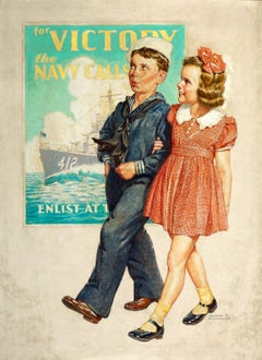 Vintage For Victory the Navy Calls