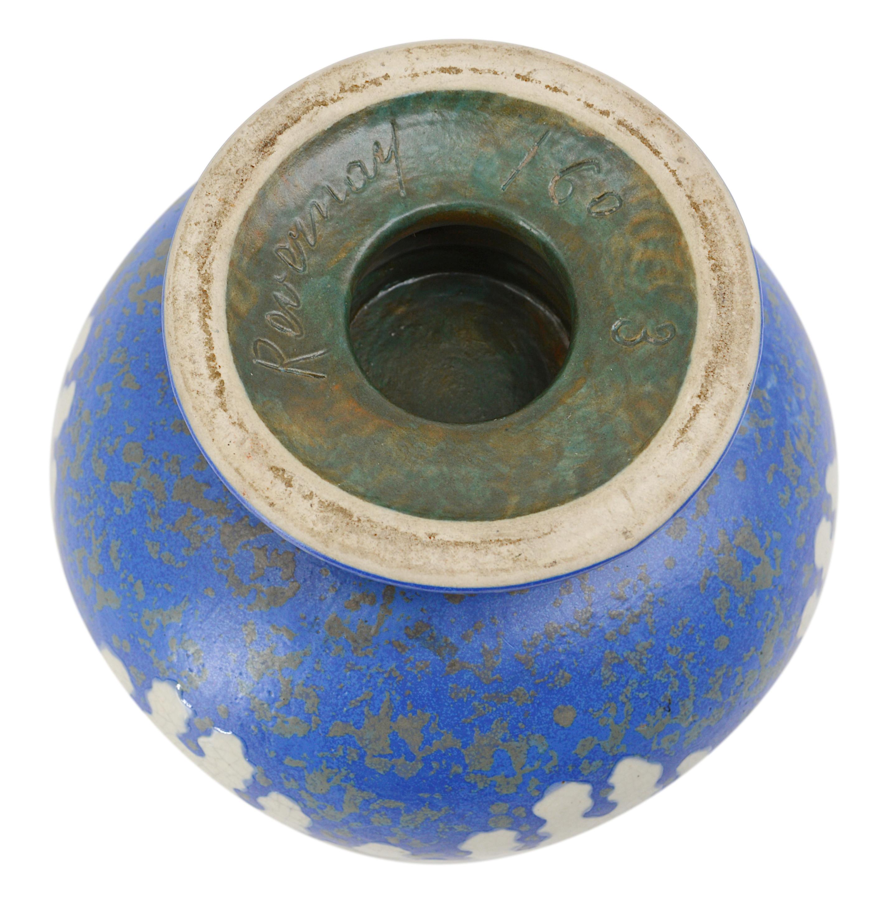 Revernay French Art Deco Stoneware Bowl, 1920 For Sale 1