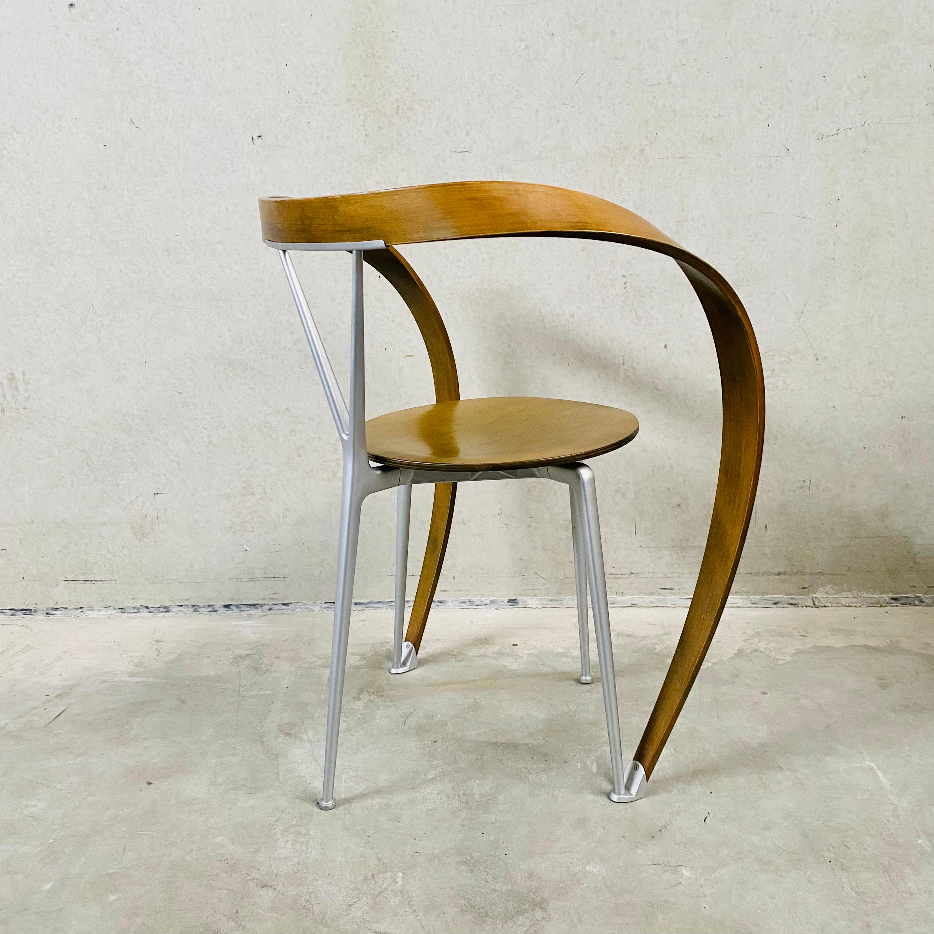 Revers Chair by Andrea Branzi for Cassina Italian Design 1993 For Sale 6