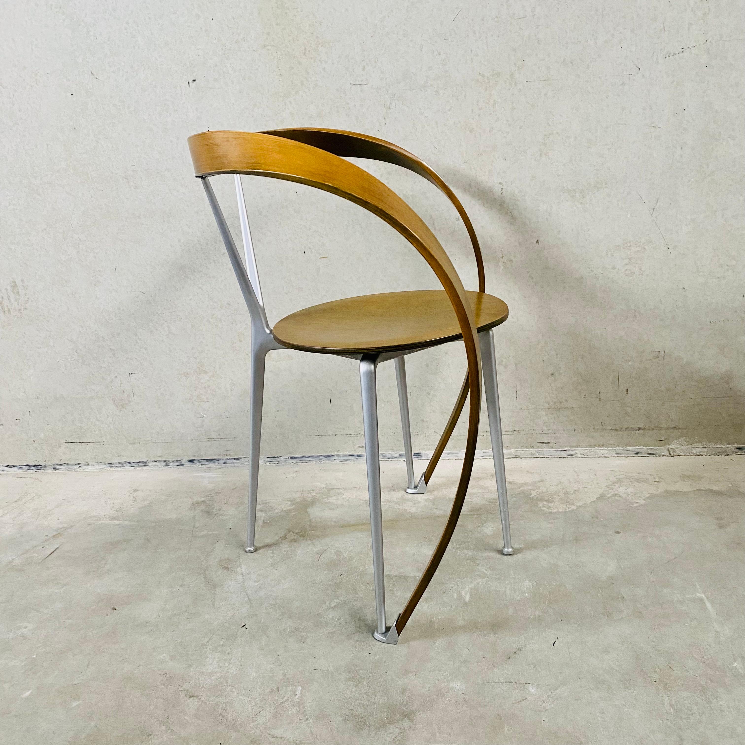 Revers Chair by Andrea Branzi for Cassina Italian Design 1993 For Sale 7