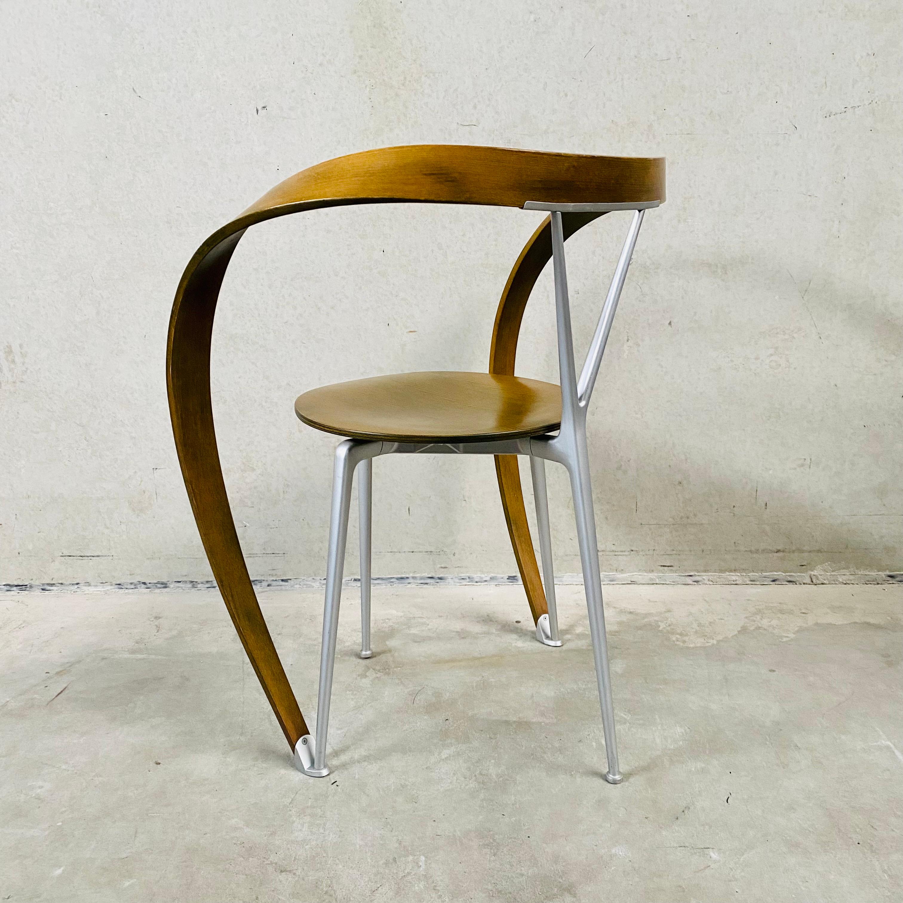 Revers Chair by Andrea Branzi for Cassina Italian Design 1993 For Sale 3