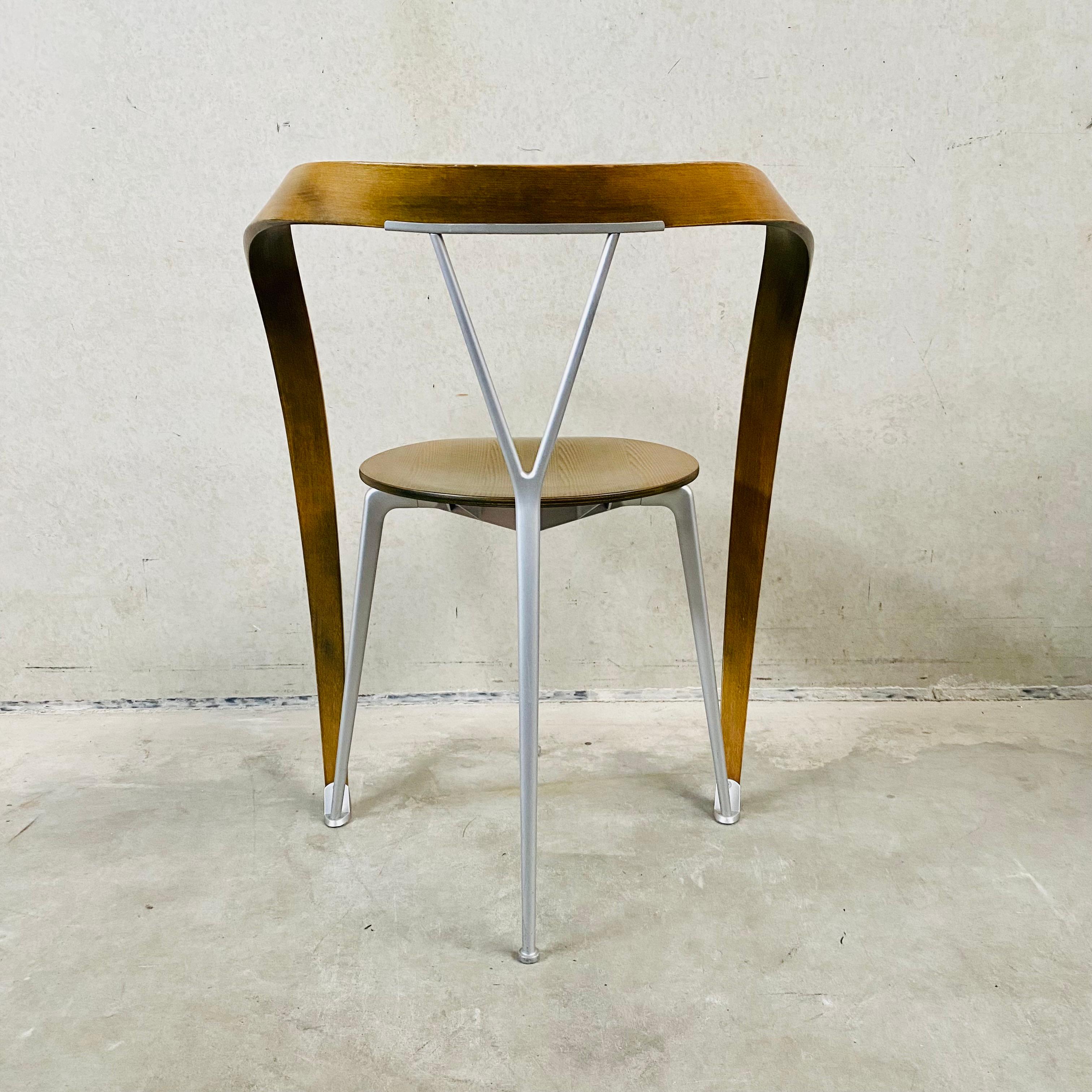 Revers Chair by Andrea Branzi for Cassina Italian Design 1993 For Sale 5