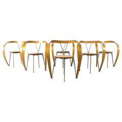 Revers Dining Chairs by Andrea Branzi for Cassina, 1993, Set of 6