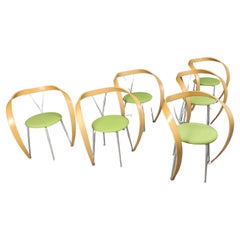 Revers Dining Chairs by Andrea Branzi for Cassina, 1993, Set of 6