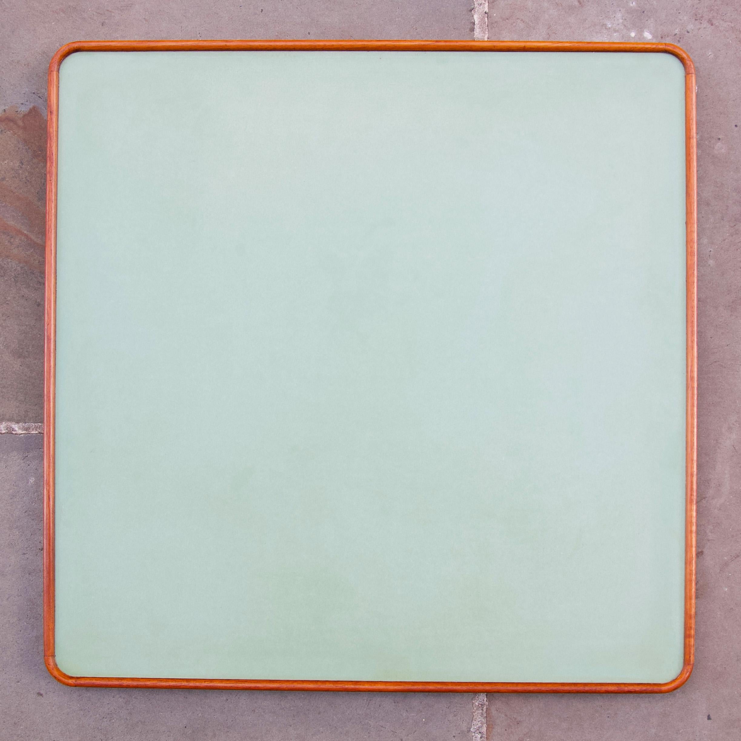 Reversable Teak Side Table by  Povl Wilhelm Wohlert 6