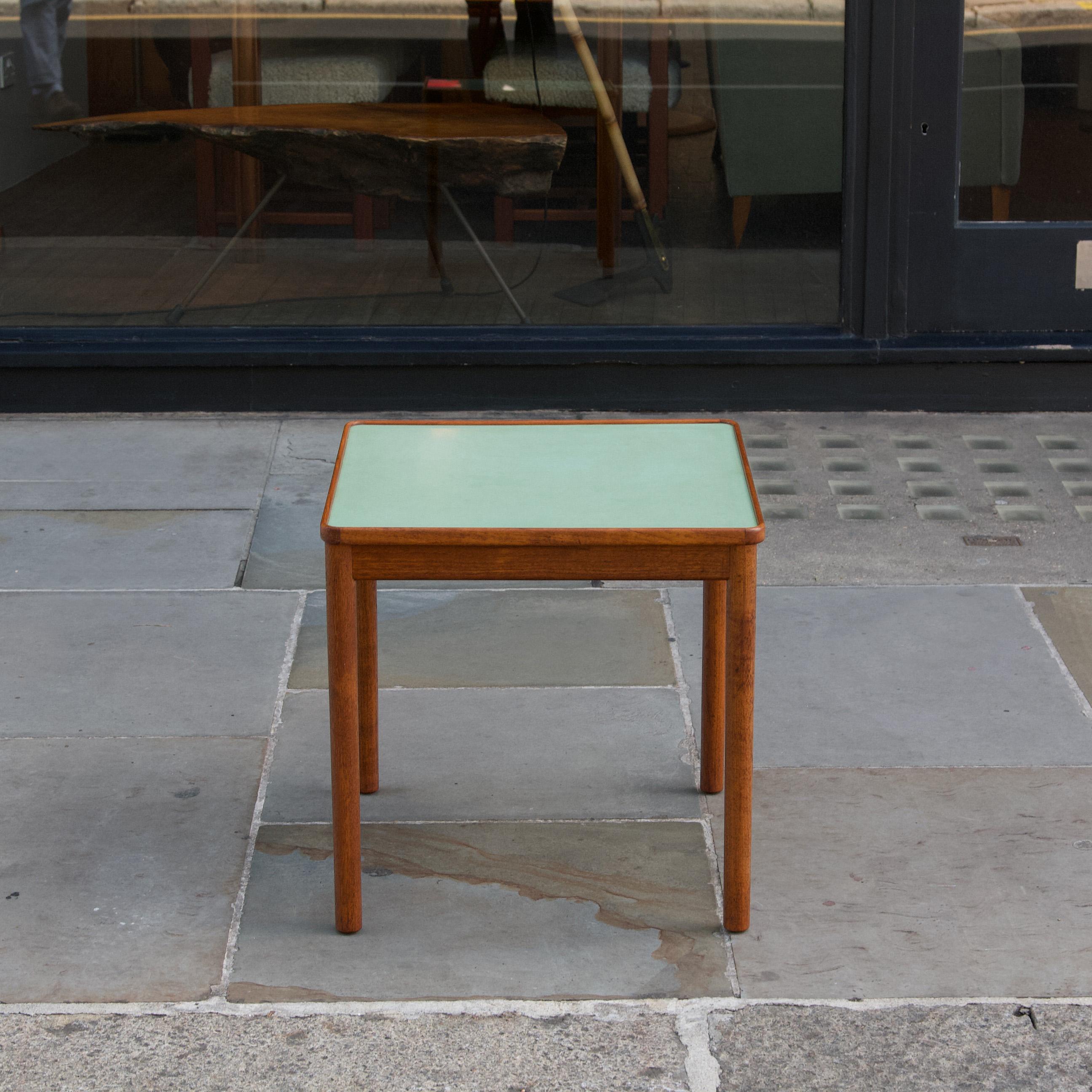 20th Century Reversable Teak Side Table by  Povl Wilhelm Wohlert