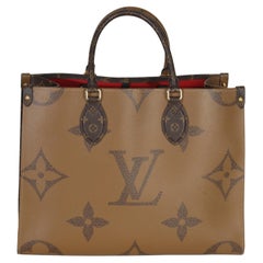 Reverse Monogram Giant Canvas Onthego MM