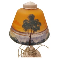 Reverse Painted 8" Lamp Shade