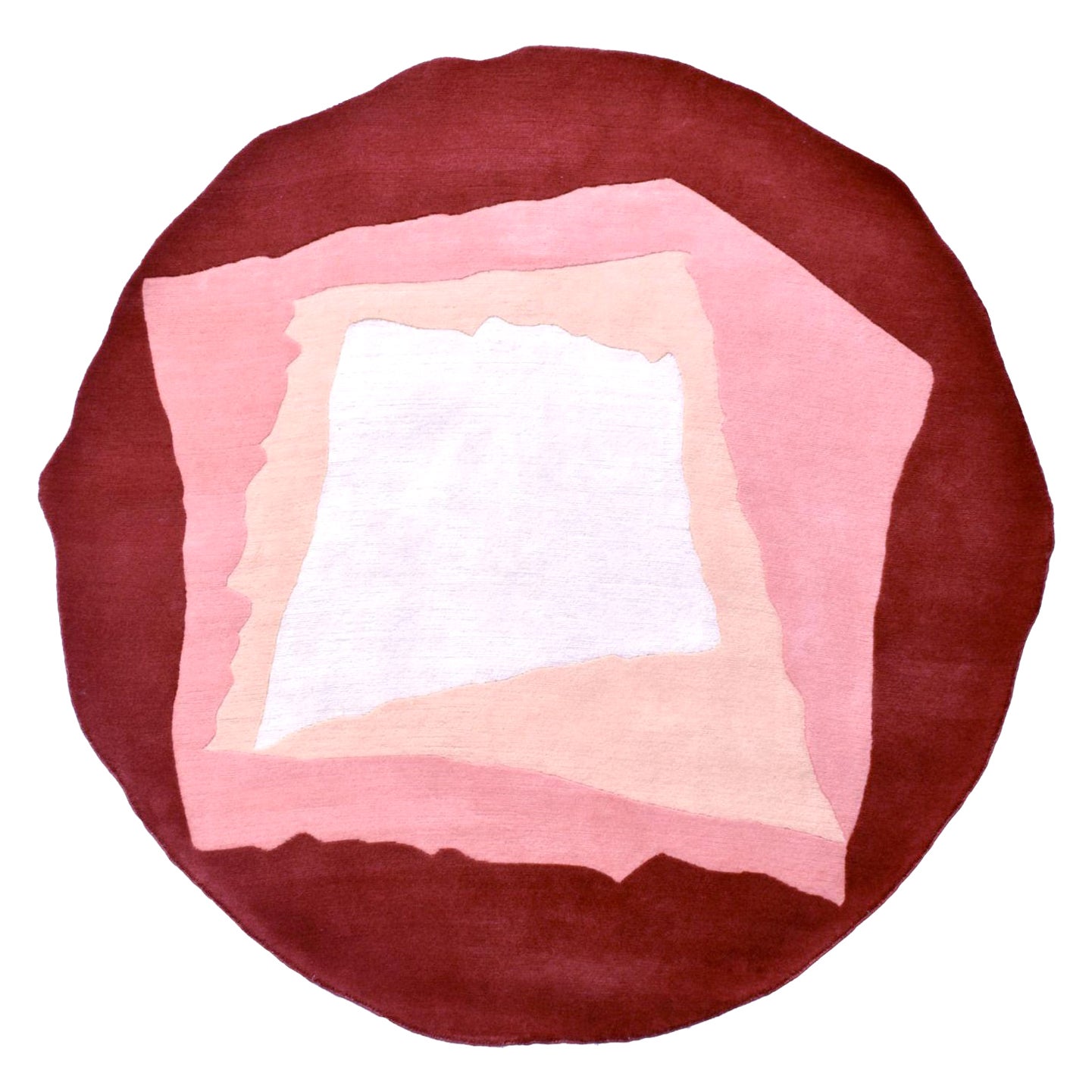 Tappeto grande con bordo inverso di carta di Art & Loom