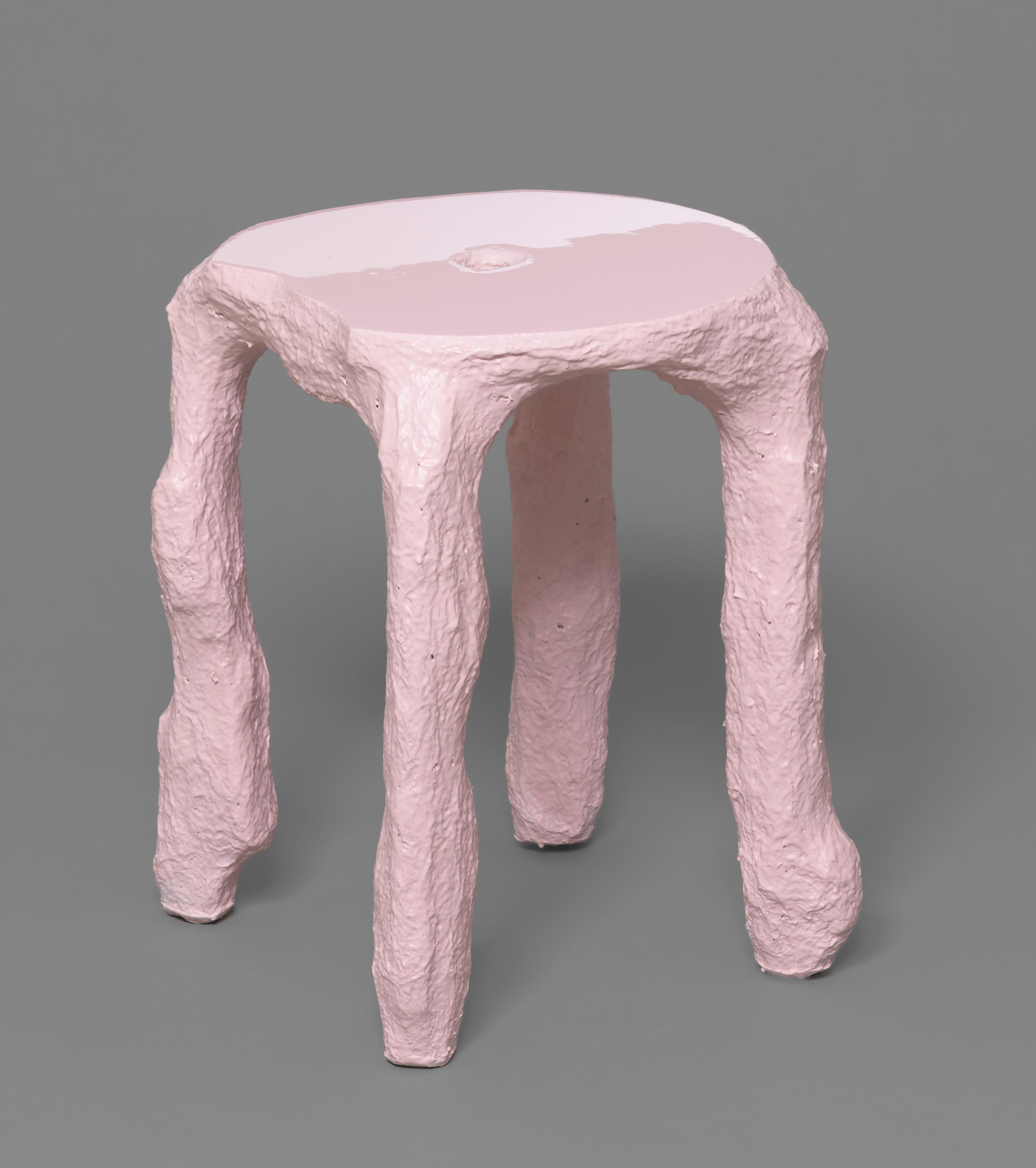 Modern Reversed Process Stool by Philipp Aduatz For Sale