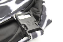 Reversible canvas shoulder Chanel bag