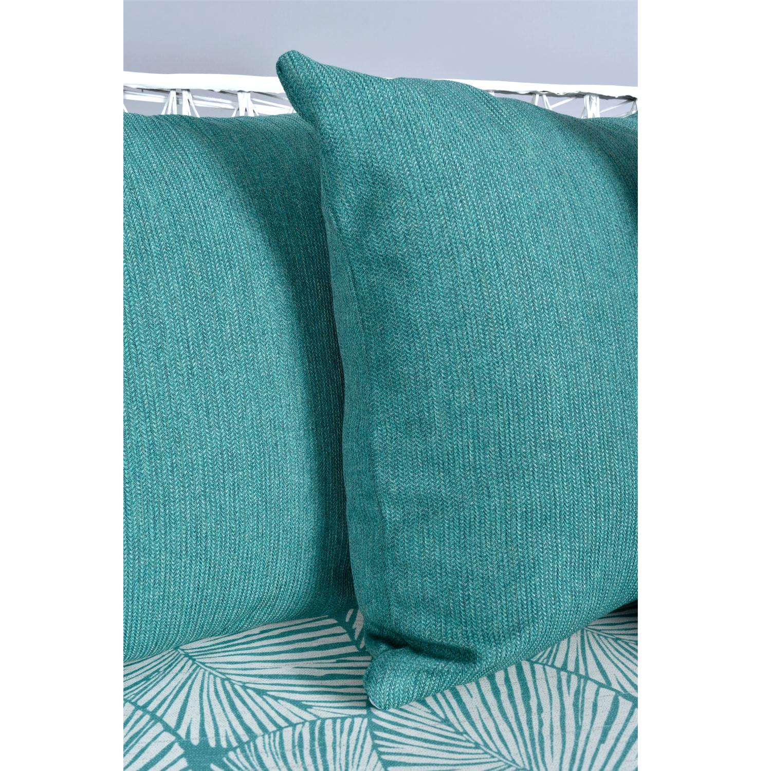 Reversible Cushion Russell Woodard Spun Fiberglass Outdoor Loveseat