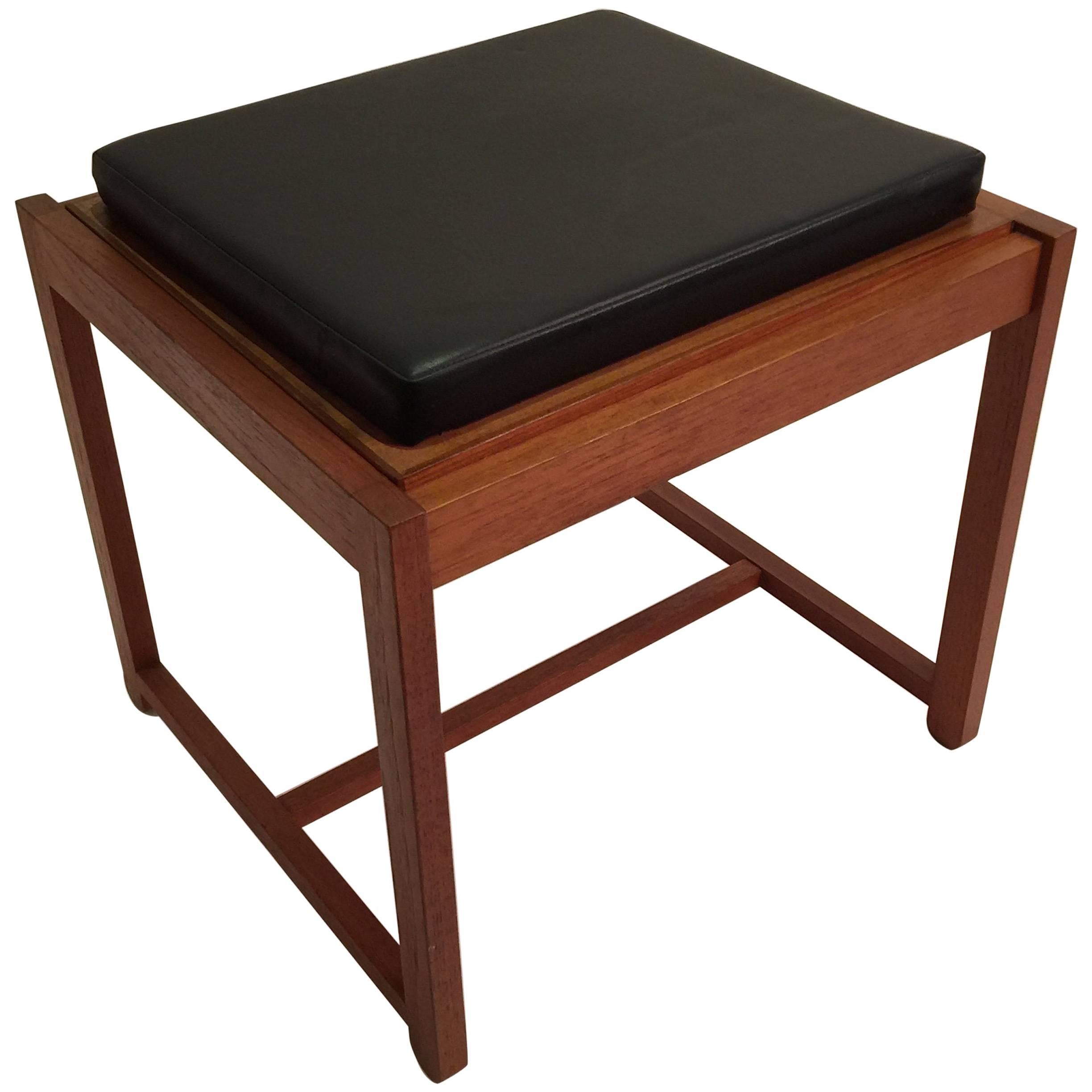 Reversible End Table Stool by Erik Buck for OD Mobler