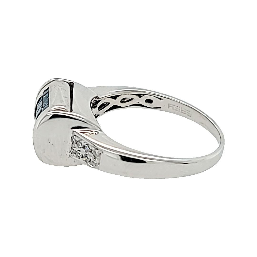 Princess Cut Reversible Flip Top Diamond Ring For Sale