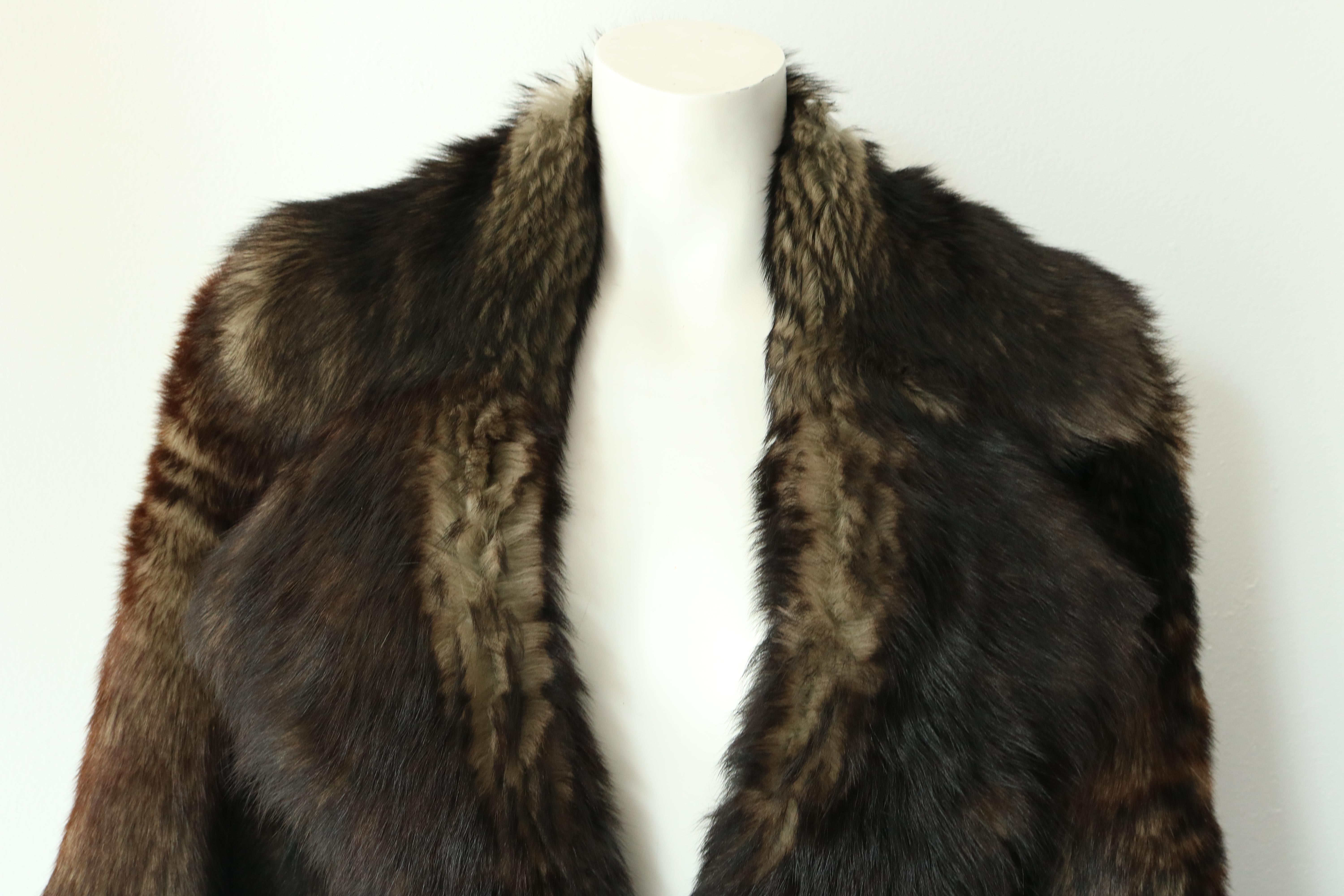 Reversible Fur and Leather coat For Sale at 1stDibs | reversible fur coats