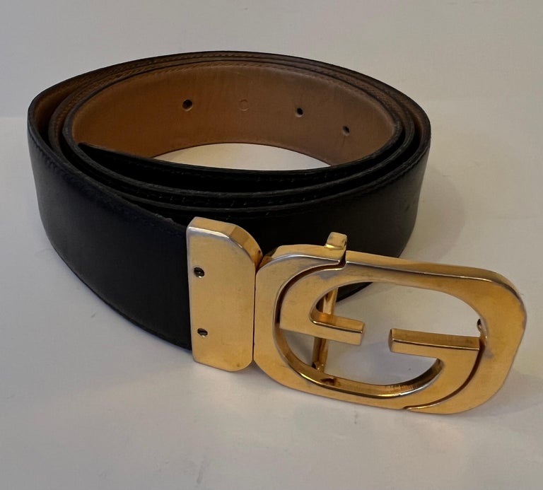 Reversible Gucci Belt For Sale at 1stDibs