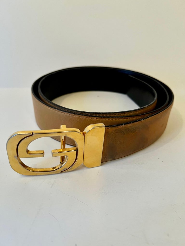 Reversible Gucci Belt For Sale at 1stDibs
