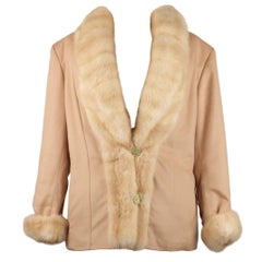  Reversible Jacket with Mink Fur Lining