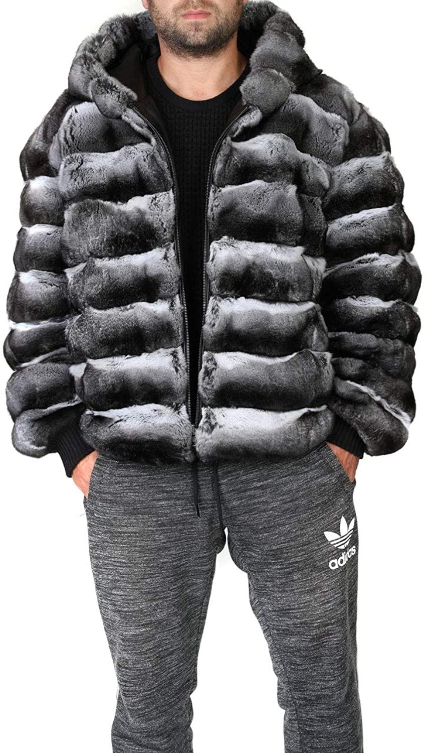 Reversible leather jacket with chinchilla fur lining 

European high grade chinchilla pelts

High quality leather shell

Measurements on demand custom made 

comes in all sizes

Small, Medium, Large, Extra-Large
