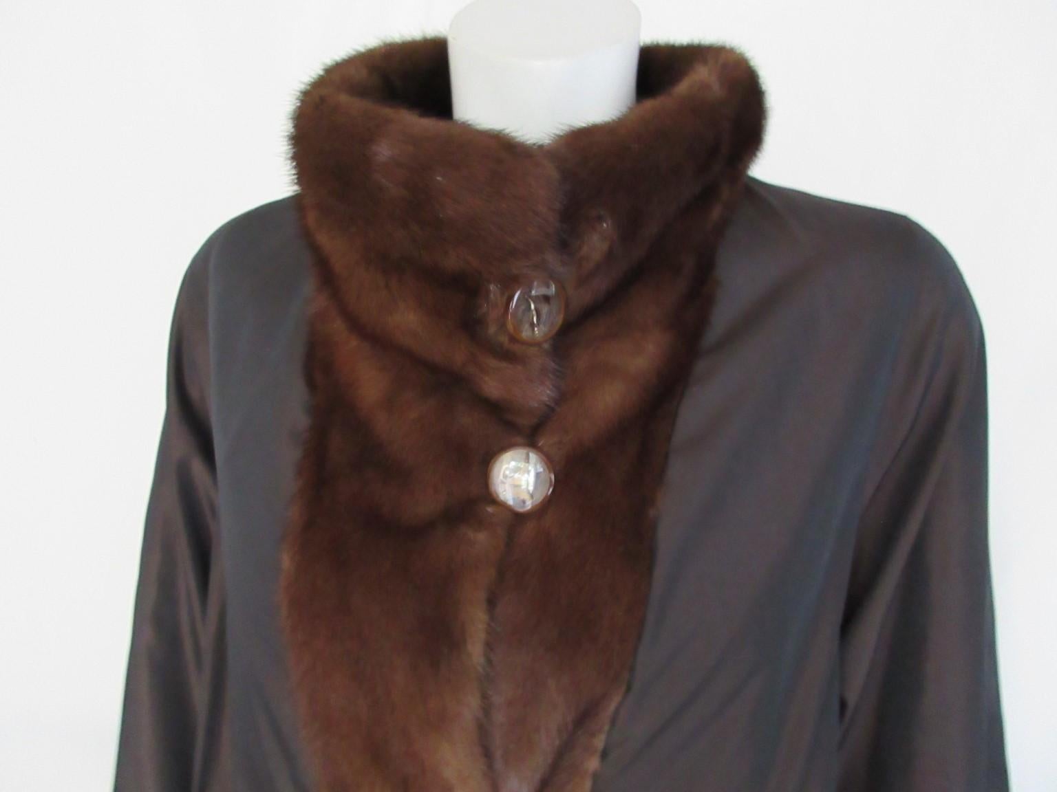 Reversible Mink Fur Coat 3
