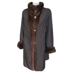 Reversible Mink Fur Coat