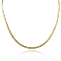 Reversible Omega Chain Necklace