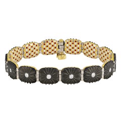 Reversible Ruby and Diamond Bracelet