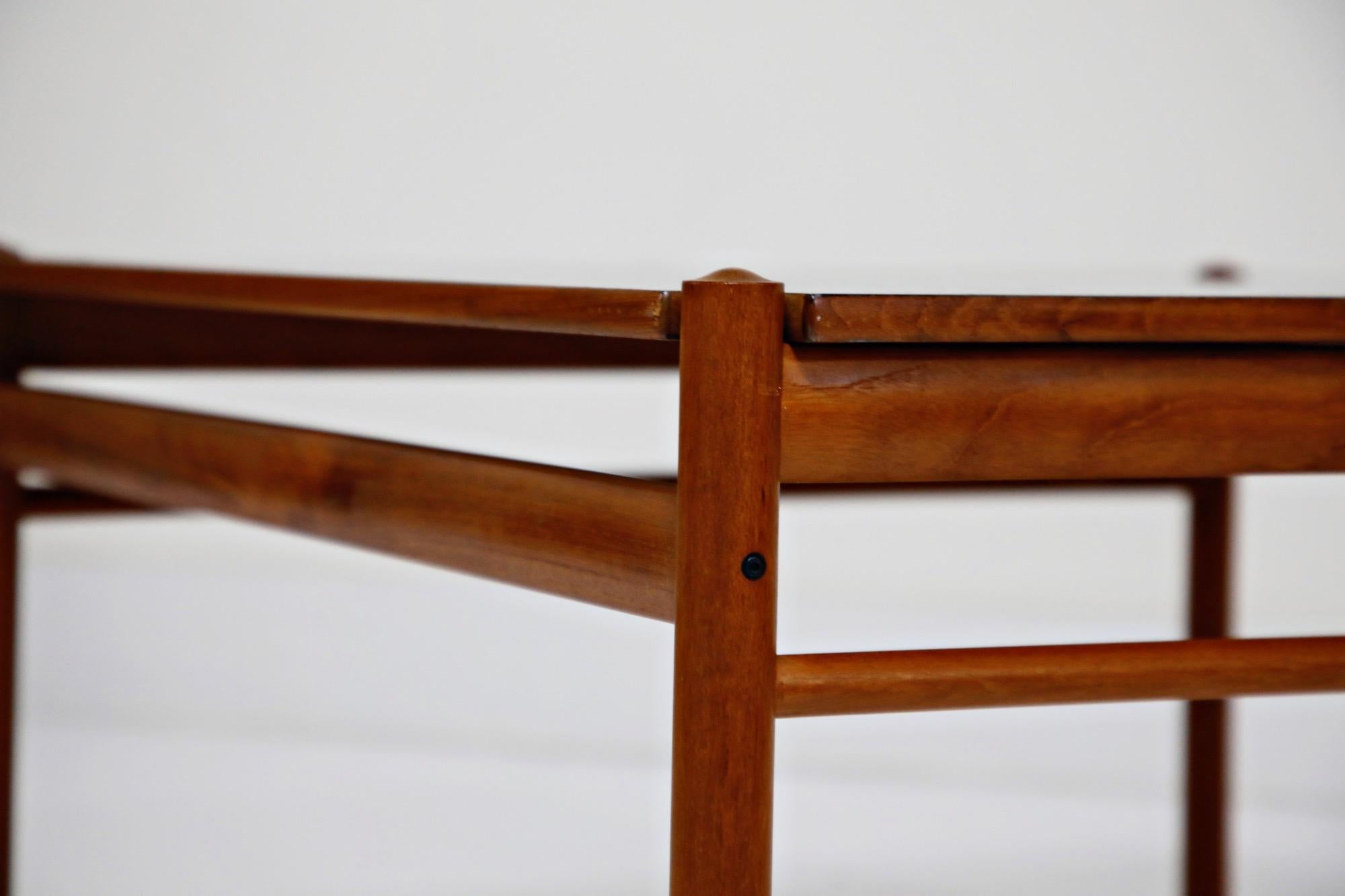 Reversible Teak & Formica Coffee Table by Ole Wanscher for Poul Jeppesen, Signed For Sale 12