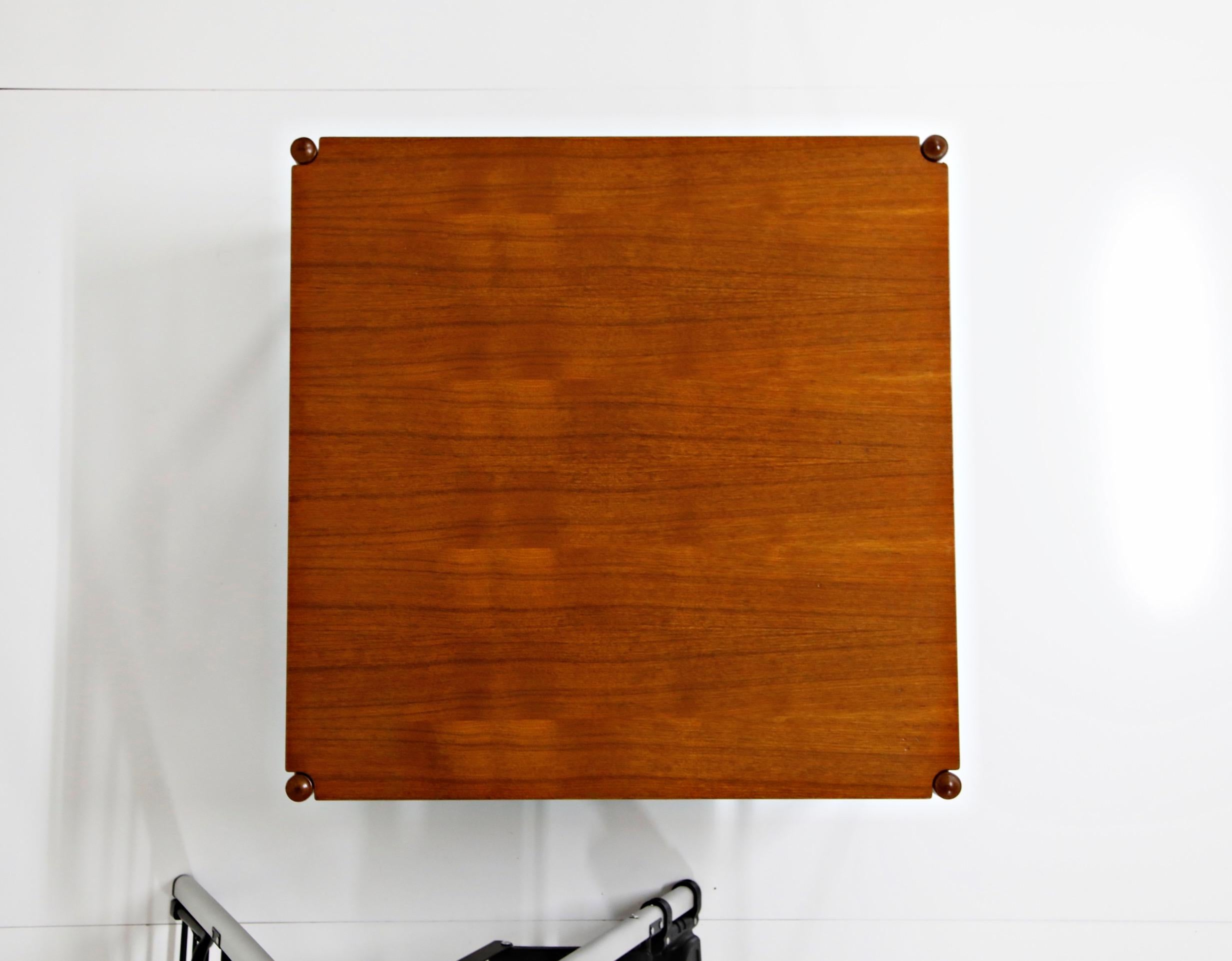 Reversible Teak & Formica Coffee Table by Ole Wanscher for Poul Jeppesen, Signed For Sale 3