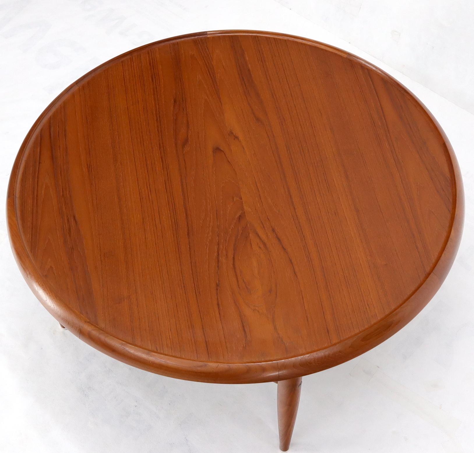 Mid-Century Modern Reversible top around Danish Mill Century modern coffee table For Sale