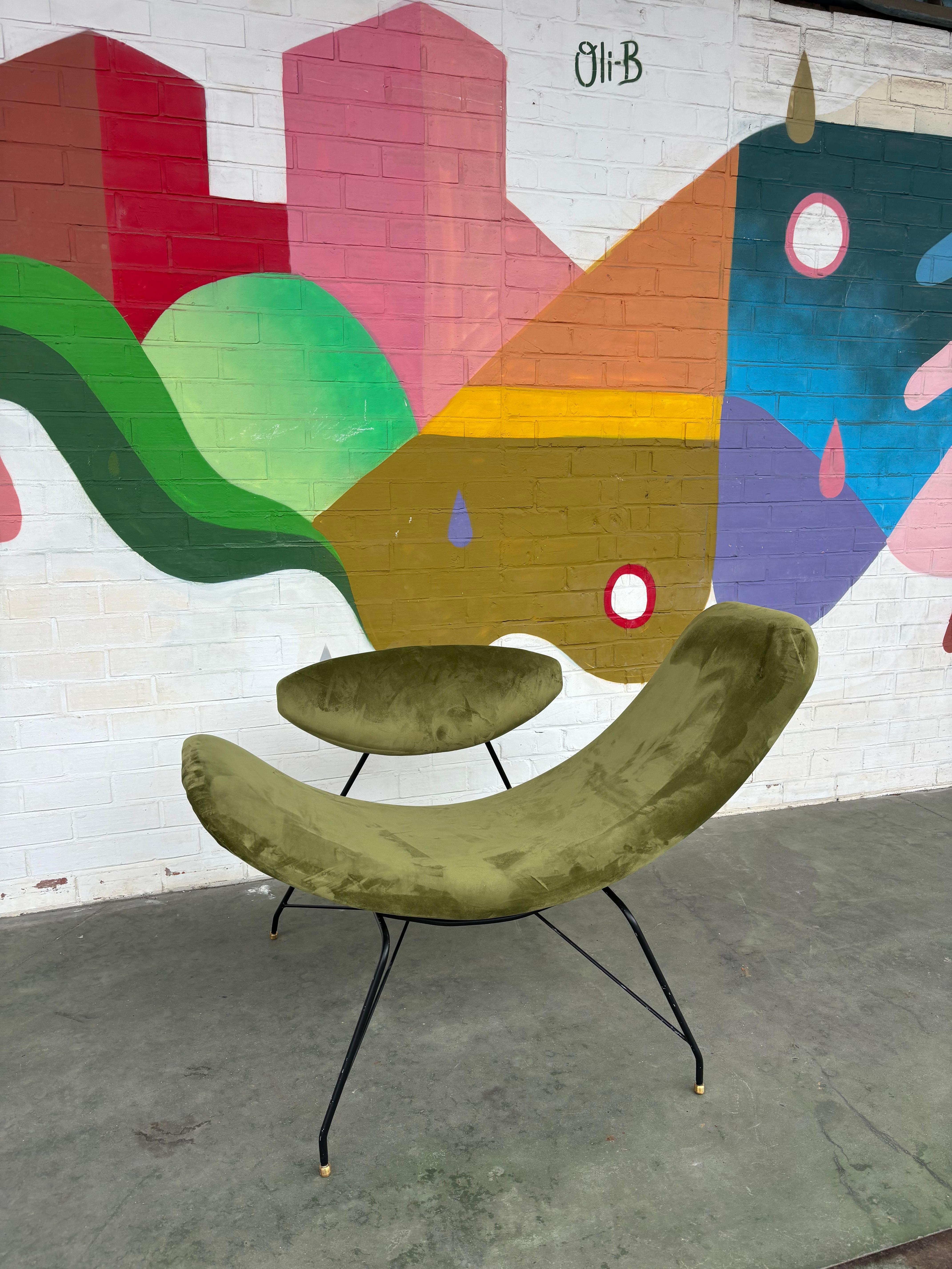 Reversivel chair by Carlo Hauner and Martin Eisler For Sale 12