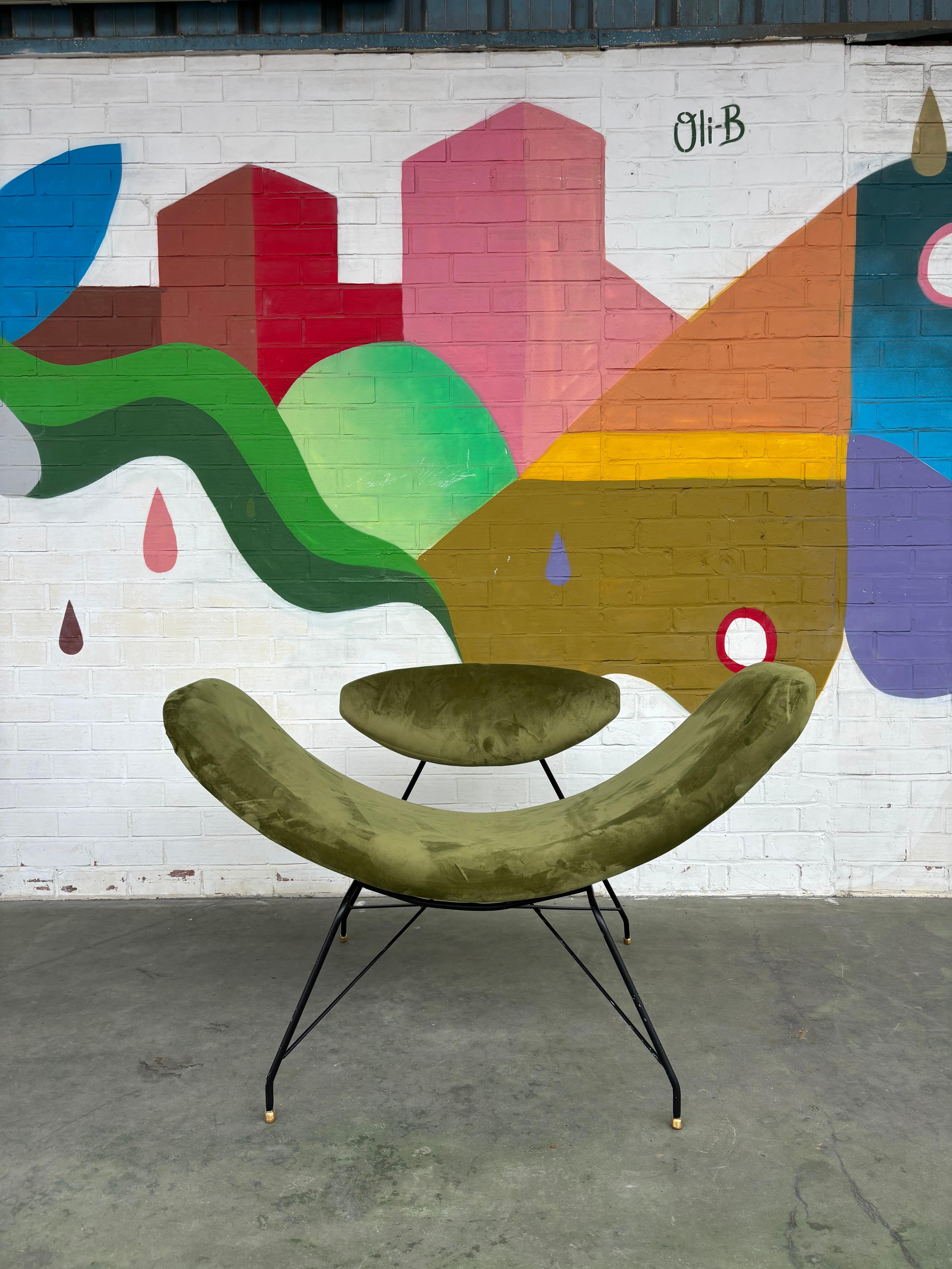 Brazilian Reversivel chair by Carlo Hauner and Martin Eisler For Sale