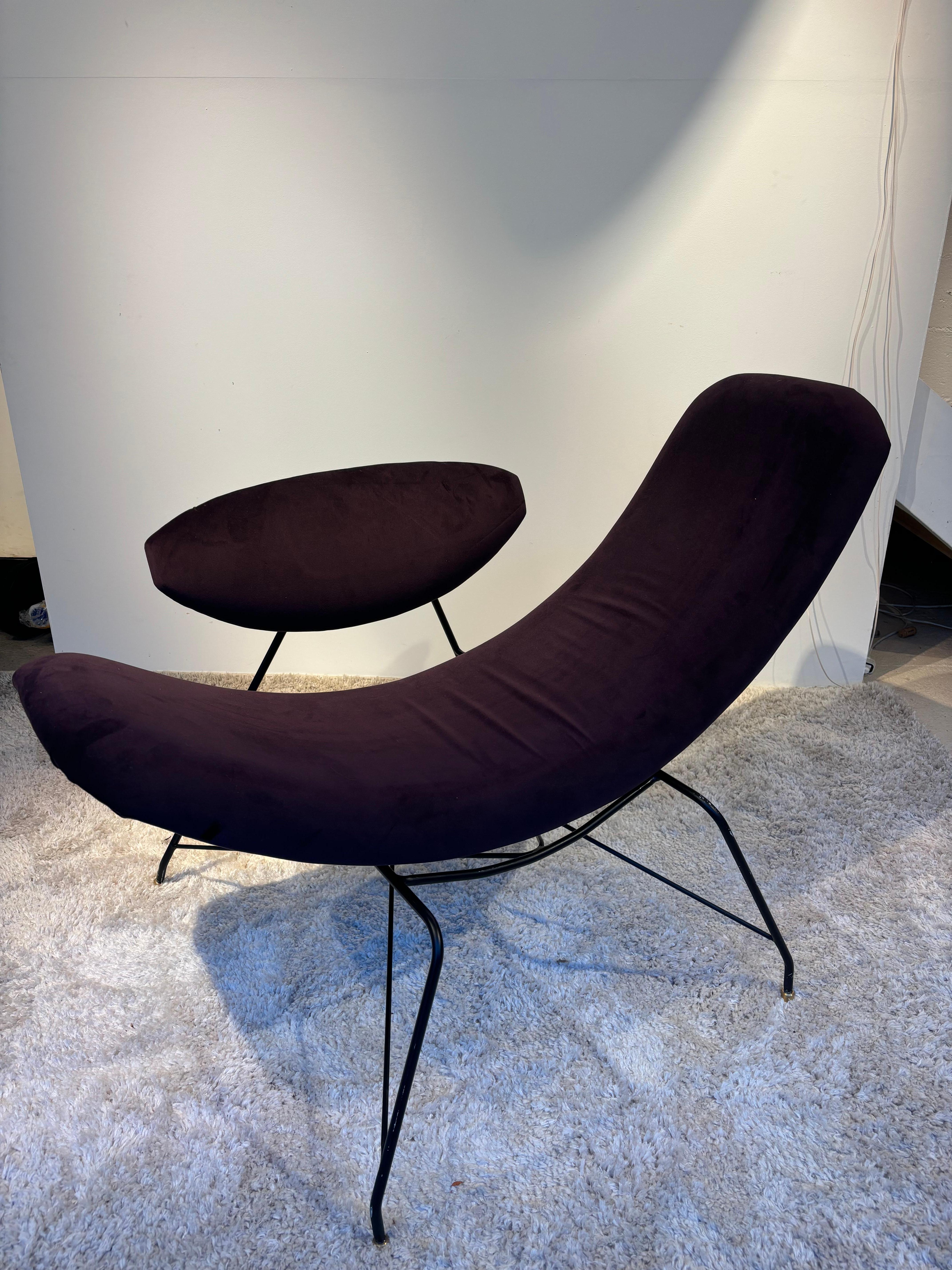 Brésilien Chaise Reversivel de Carlo Hauner et Martin Eisler en vente