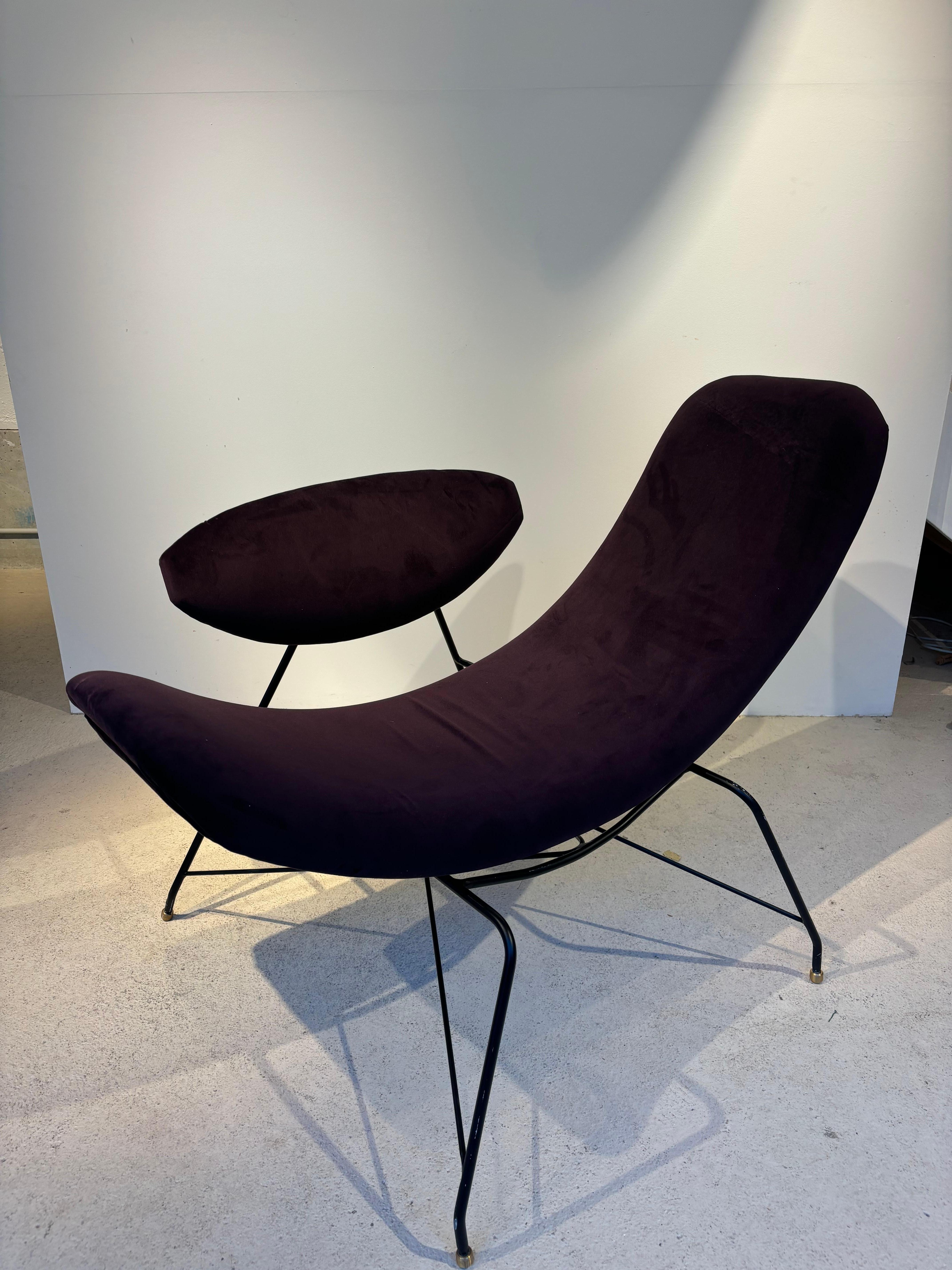 Chaise Reversivel de Carlo Hauner et Martin Eisler Bon état - En vente à SAINT-OUEN-SUR-SEINE, FR