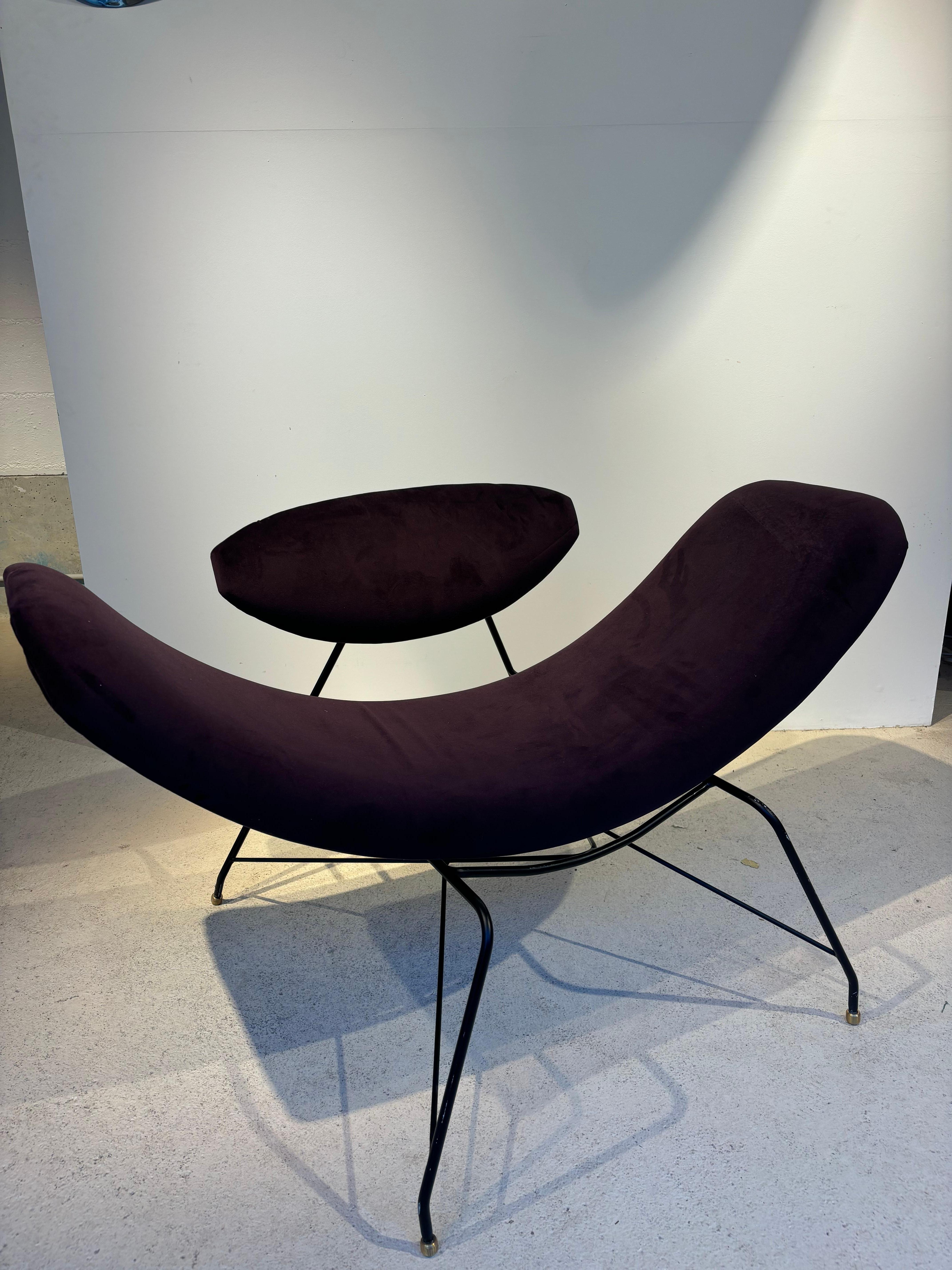 Métal Chaise Reversivel de Carlo Hauner et Martin Eisler en vente