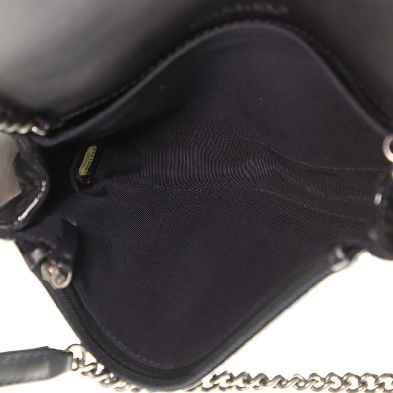 Women's or Men's Reverso Boy Flap Bag Patent Small