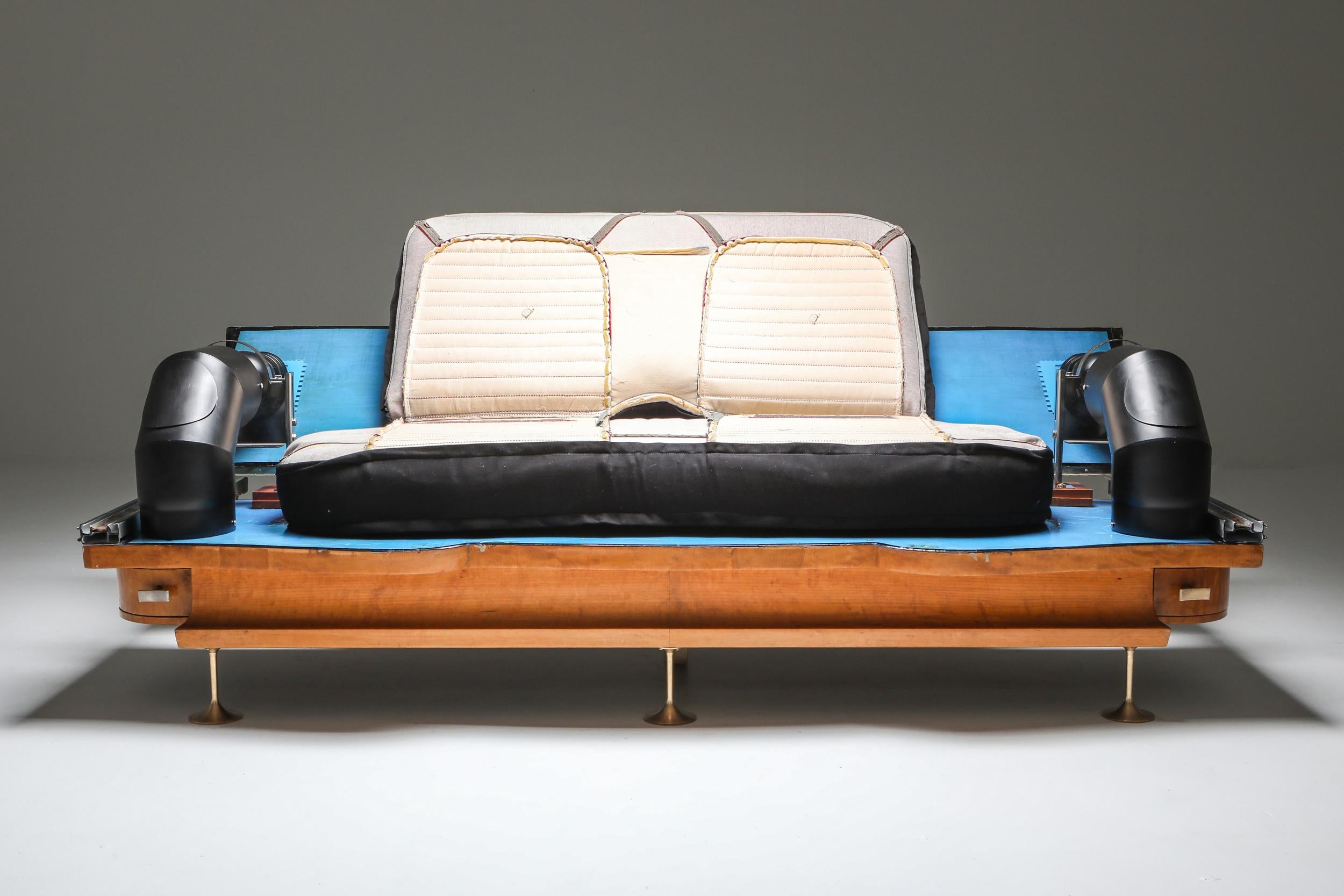 Futurist Functional art Two-Seat Sofa 