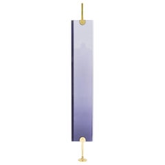 Reverso Separè Light Violet by Draga&Aurel Resin and Brass, 21st Century